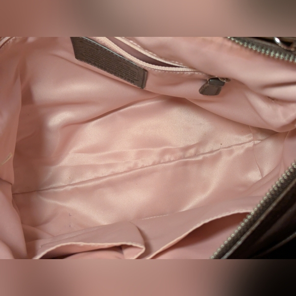 Coach Bag 19726 Beautiful Vintage Mahogany Brown Leather Bag Excellent Condition - Picture 9 of 13